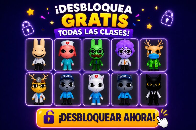 Cómo Obtener las Clases en Hospital de Animales de Roblox: Guía Completa para Desbloquear Nuevos Roles