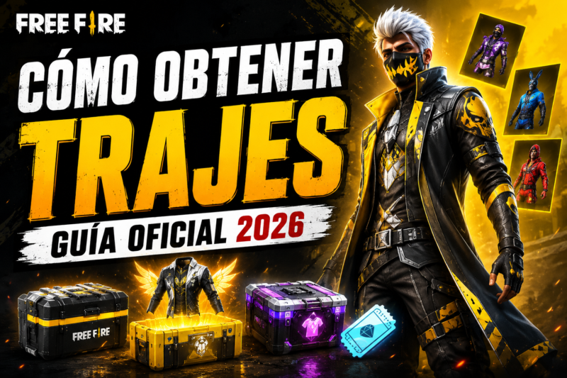 Cómo Obtener Trajes en Free Fire de Forma Oficial: Guía Completa para Conseguir Nuevos Aspectos